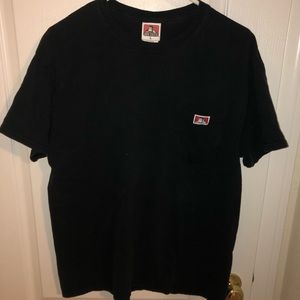 Ben Davis Black Pocket Tee